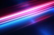 © Rudsaphon - Abstract background with glowing lines in blue and pink colors.