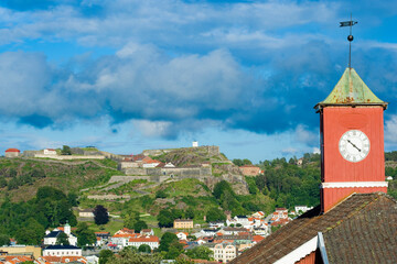 Wall Mural - Fortress Fredriksten in Halden, Norway