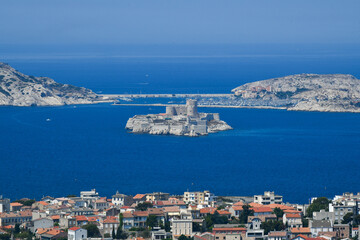 Sticker - Castle d'If - Marseille, France