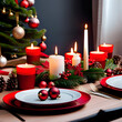 © Martin - beautiful christmas table with christmas decoration