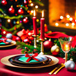 © Martin - beautiful christmas table with christmas decoration