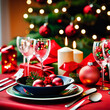 © Martin - beautiful christmas table with christmas decoration