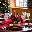 © Martin - beautiful christmas table with christmas decoration