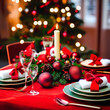© Martin - beautiful christmas table with christmas decoration
