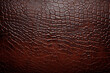茶色や黒色の本革、テクスチャード加工,Authentic brown leather with a textured background,Generative AI