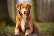 Nova Scotia Duck Tolling Retriever Dog - Portraits of AKC Approved Canine Breeds