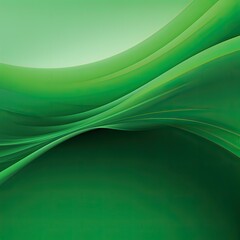 abstract green wave background