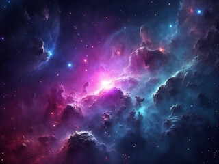space background with stars