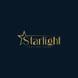 Star logo design creative minimal elegant luxury design concept