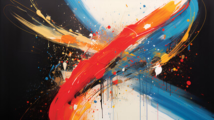 Wall Mural - abstract background | generative AI