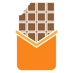 Sticker - chocolate bar