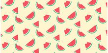Cute Watercolor Seamless Pattern Background