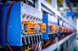 © Anoo - Electrical equipment of a modern plant. Power supply, communication and control system.