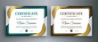 unique modern achievement award certificate design template