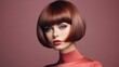 © HillTract - Female model with a bob cut hairstyle