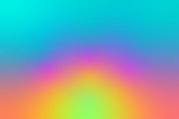 Wall Mural - Vibrant glow blur hi res smooth gradient background