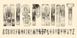 © Mike - Mis-printed, Faded and worn ink texture font. Highly detailed hand textured characters with a faded, rough, rolled ink print texture.
