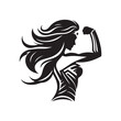 Iconic Wonder Woman: A Series of Striking Vector Silhouettes Portraying the Legendary Superheroine in Various Dynamic Poses, Crafted for Impactful Stock Imagery