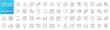 © Инна Харламова - Set of simple Contact us icons for web and mobile app. Social Media network icon call us email mobile signs. Customer service. Contact support sign and symbols