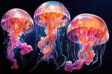 Poster - Jubilant Jellyfish Clipart