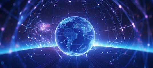 Poster - A Network Globe Interconnects All Cities Through an Innovative Global Network of IoT, Paving the Way for Smart and Interconnected Urban Environments Worldwide