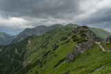 Fototapeta Dmuchawce - active, adventure, climbing, high, hiker, landscape, mountain, mountain trail, tatra mountains, tourist