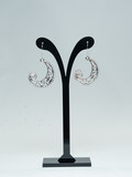 Fototapeta  - Beautiful luxury vintage handmade silver jewelry acessories, Craftsmanship silver product by silversmith