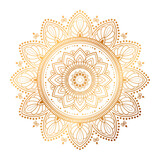 PNG Ornamental Geometric luxury mandala pattern design