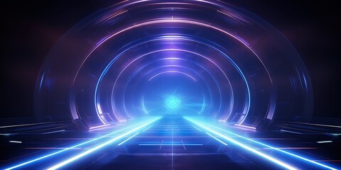 Poster - enigmatic luminosity, generative ai