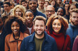 © Kien - Group of people with many skin colors and ethnicities taking photos together