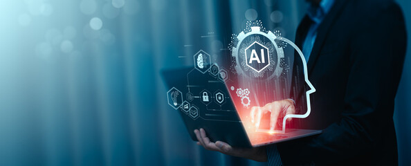 ai tech enhances businesses by processing data, improving decision-making, developing innovative pro