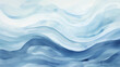 Luminous Watercolor Blue Wave Pattern