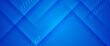Blue minimal geometric shape abstract background