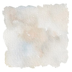 watercolor gray-blue spotted background hand drawn on a white background with watercolor paper texture and jagged edges. For background, logo, postcard