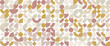 Colorful colourful modern minimalist mid century neo geometric mosaic bauhaus style memphis seamless pattern abstract vector illustration
