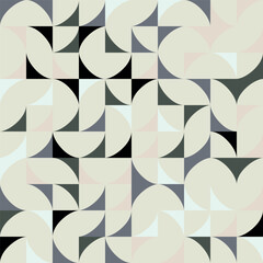 Sticker - Geometric pattern seamless. Abstract background. Simple modern design. 
