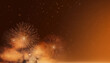 © IMRON HAMSYAH - Happy New Year Background with Fire Works