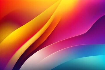 Wall Mural - Colorful abstract waving style background