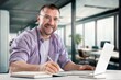 © BillionPhotos.com - Business man works on laptop, planning a finance