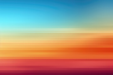 Wall Mural - a seamless color gradient interacts with horizontal stripes, creating an abstract background that ca