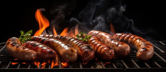 In the summer we enjoyed a delicious meal of grilled sausage and roast on the BBQ as the smoke from the cooking meat added to the irresistible aroma of the smoky cuisine