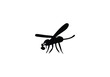 Beewolf wasp minimal style  icon illustration design