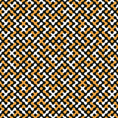 Sticker - Abstract maze geometric seamless pattern. Labyrinth lines background.  
