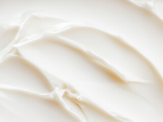 texture of white cream background