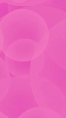 Wall Mural - pink bubbles on pink. abstract vertical pink background video.