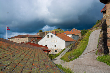 Wall Mural - Fortress Fredriksten in Halden, Norway