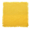 Yellow fabric sack transparent png