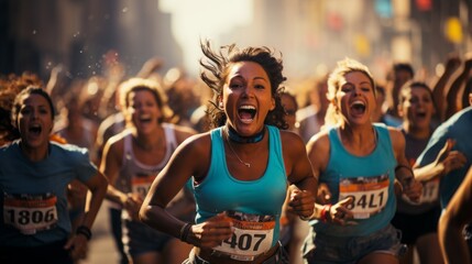 Finish Line Emotion: Raw emotion as runners cross the finish line