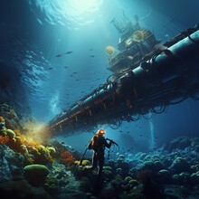 Submarine Gas Pipeline.