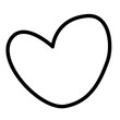© Ibnu - Heart Love Shape Outline Vector Illustration